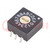 Encoding switch; HEX/BCD; Pos: 16; SMT; Rcont max: 100mΩ; 5Ncm