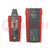 Non-contact metal and voltage detector; LCD 2,5",LED