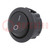 ROCKER; SPST-NO; Pos: 2; ON-OFF; 10A/250VAC; black; 20mΩ; Body: black