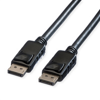 ROLINE DisplayPort Cable, DP - DP, M/M, black, 1.5 m