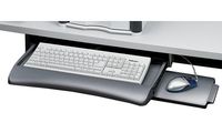 Fellowes Tastaturschublade mit Mausablage, graphit (5393804)