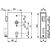 Skizze zu AMF speciális zár acél szerkezethez 140UNIG,PZW, stift 8mm,nemesacél V2A