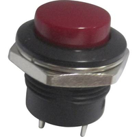 BOUTON POUSSOIR À PRESSION TRU COMPONENTS TC-R13-507A-05RT 1587736 250 V/AC 3 A 1 X OFF/(ON) À RAPPEL 1 PC(S)