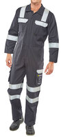 Beeswift Arc Flash Coverall Navy Blue 48