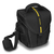 PEDEA Kameratasche Gr. L ESSEX Foto Tasche mit Regenschutz und Zubehörfächer, schwarz/gelb
