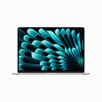 Apple MacBook Air Apple M M2 Ordinateur portable 38,9 cm (15.3") 8 Go 256 Go SSD Wi-Fi 6 (802.11ax) macOS Ventura Argent