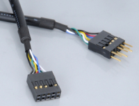 Akasa EXAUDI-40 audio cable 0.4 m Black