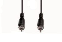 e+p B 32 Audio-Kabel 1,5 m RCA Schwarz