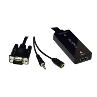 LogiLink CV0058 video átalakító kábel VGA (D-Sub) HDMI Fekete