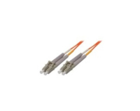 Tecline 25m 50/125 µm LC/LC InfiniBand/fibre optic cable OM2 Oranje