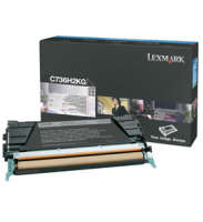 Lexmark C736, X736, X738 12K zwarte tonercartridge
