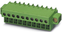 Phoenix Contact FRONT-MC 1,5/8-STF-3,81 wire connector Green
