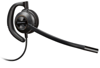 POLY HW530D Kopfhörer Kabelgebunden Ohrbügel Büro/Callcenter Schwarz