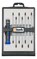 kwb 146600 manual screwdriver Multi-bit screwdriver Precision screwdriver