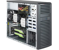 Supermicro SuperWorkstation 7039A-i Intel® C621 LGA 3647 (Socket P) Fekete