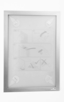 Durable DURAFRAME Wallpaper A4 Sign holder Silver