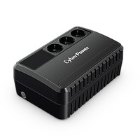 CyberPower BU650EU Line-Interactive USV 650VA/360W LED, AVR, USB, Ausgang (3) Schuko