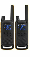 Motorola T82 Extreme Twin Pack kétirányú rádió/adóvevő 16 csatornák Fekete, Narancssárga