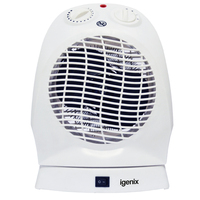 Igenix IG9021 Fan electric space heater Indoor White 2000 W