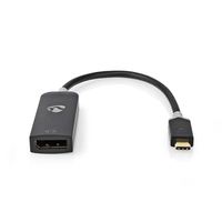 Nedis CCBW64352AT02 Adaptador gráfico USB 7680 x 4320 Pixeles Antracita