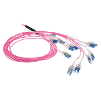 ACT DC5513 Cable de fibra óptica e InfiniBand 80 m LC Violeta