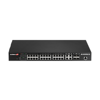 Edimax GS-5424PLC V2 netwerk-switch Managed Gigabit Ethernet (10/100/1000) Power over Ethernet (PoE) 1U Zwart