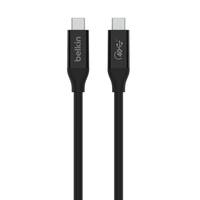 Belkin INZ001bt0.8MBK USB cable 0.8 m USB4 Gen 3x2 USB C Black