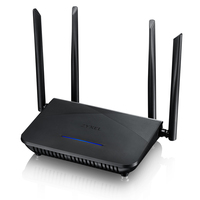 Zyxel NBG7510 router inalámbrico Gigabit Ethernet Doble banda (2,4 GHz / 5 GHz) Negro