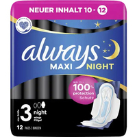 Always Maxi Night Damenbinde 12 Stück(e)