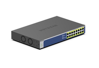 NETGEAR GS516PP Unmanaged Gigabit Ethernet (10/100/1000) Power over Ethernet (PoE) 1U Blue, Grey