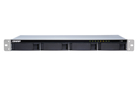 QNAP TS-431XeU NAS Rack (1U) Ethernet LAN Aluminium, Black Alpine AL-314