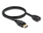 DeLOCK 80001 DisplayPort kábel 1 M Fekete