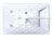 Denver PFF-726 Digitaler Bilderrahmen Weiß 17,8 cm (7") Touchscreen WLAN