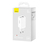 Baseus GaN5 Pro Uniwersalne Biały Prąd przemienny, USB Szybkie ładowanie Wewnętrzna