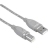 Hama USB Connection Cable A-Plug - B-Plug, grey, 3.0m USB kábel 3 M USB A USB B Szürke