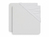 Jollein 2511-507-00001 Wiegentuch 60 x 120 cm Baumwolle Weiß Ausgestatteter Spickzettel