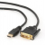 Gembird CC-HDMI-DVI-0.5M adapter kablowy 0,5 m Czarny