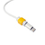 LogiLink AA0091G kábelszorító Sárga
