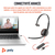 POLY Micro-casque monaural USB-C Blackwire 3210 (lot)
