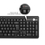 Siig JK-WR0T12-S1 keyboard Mouse included RF Wireless QWERTY Black