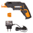WORX WX255 destornillador eléctrico y llave de impacto 230 RPM Negro, Naranja