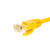 Netrack BZPAT0P56Y kabel sieciowy Żółty 0,5 m Cat6 U/UTP (UTP)