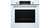 Bosch Serie 6 HBG5780W6 horno 71 L A Blanco