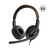 Axtel VOICE UC45 stereo USB-A Headset Vezetékes Fejpánt Iroda/telefonos ügyfélközpont USB A típus Fekete, Narancssárga