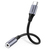 Ugreen 30632 kabel do telefonu Czarny USB C 3.5mm