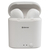 Denver TWE-46WHITE fejhallgató és headset Vezeték nélküli Hallójárati Zene Bluetooth Fehér