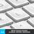 Logitech MX Keys Mini For Mac Minimalist Wireless Illuminated Keyboard toetsenbord Bluetooth QWERTZ Duits Grijs