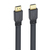 Techly ICOC HDMI2-FE-005TY HDMI kábel 0,5 M HDMI A-típus (Standard) Fekete