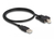 DeLOCK 87197 USB-kabel 0,5 m USB 2.0 USB A USB B Zwart