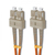 Qoltec 54010 InfiniBand/fibre optic cable 1 m SC OM2 Oranje